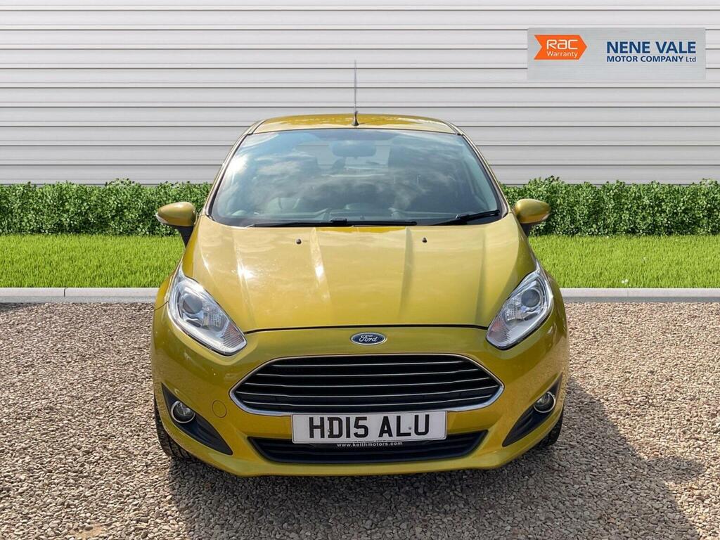 Ford Fiesta 1.0T Ecoboost Zetec Euro 6 Ss Yellow #3