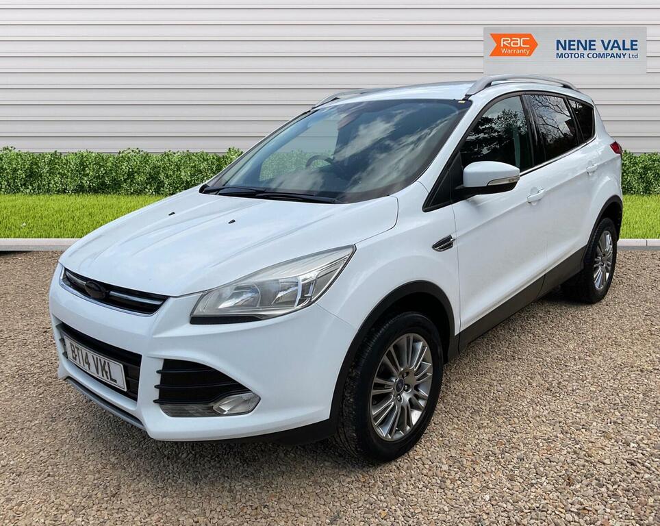 Ford Kuga 2.0 Tdci Titanium Awd Euro 5 White #3
