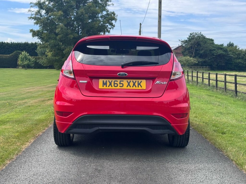 Ford Fiesta 1L Zetec S Red #5