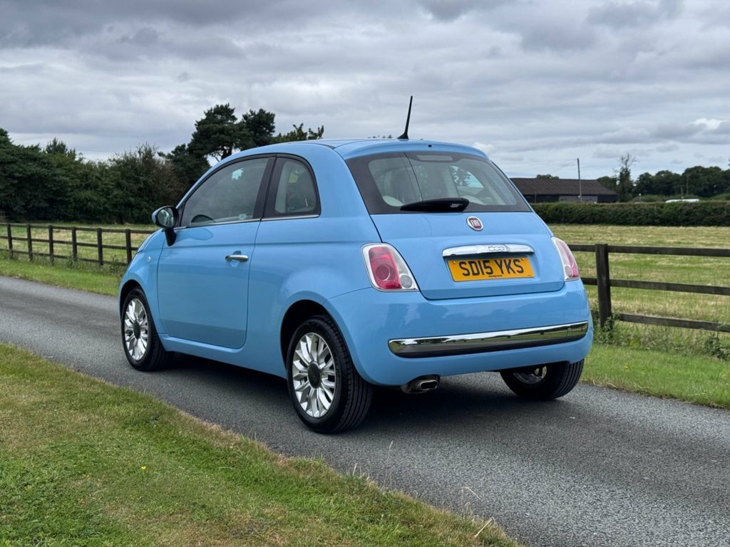 Fiat 500 1.2L Lounge Blue #6