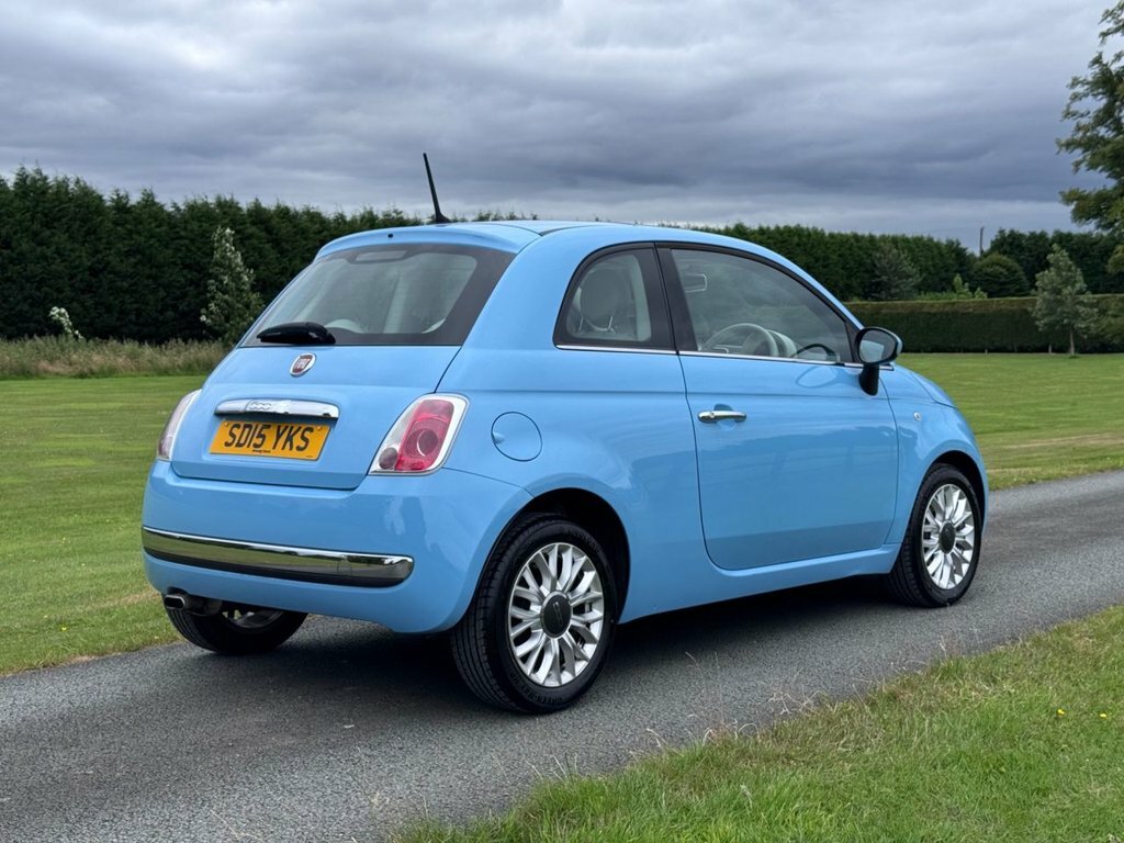 Fiat 500 1.2L Lounge Blue #3