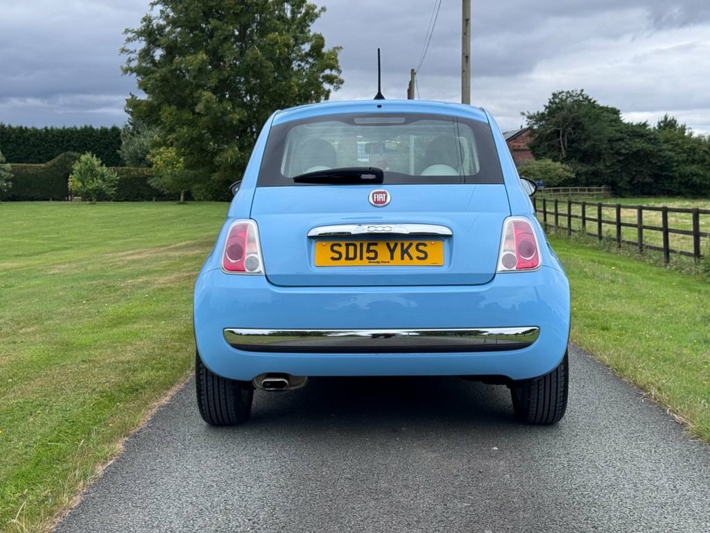 Fiat 500 1.2L Lounge Blue #5