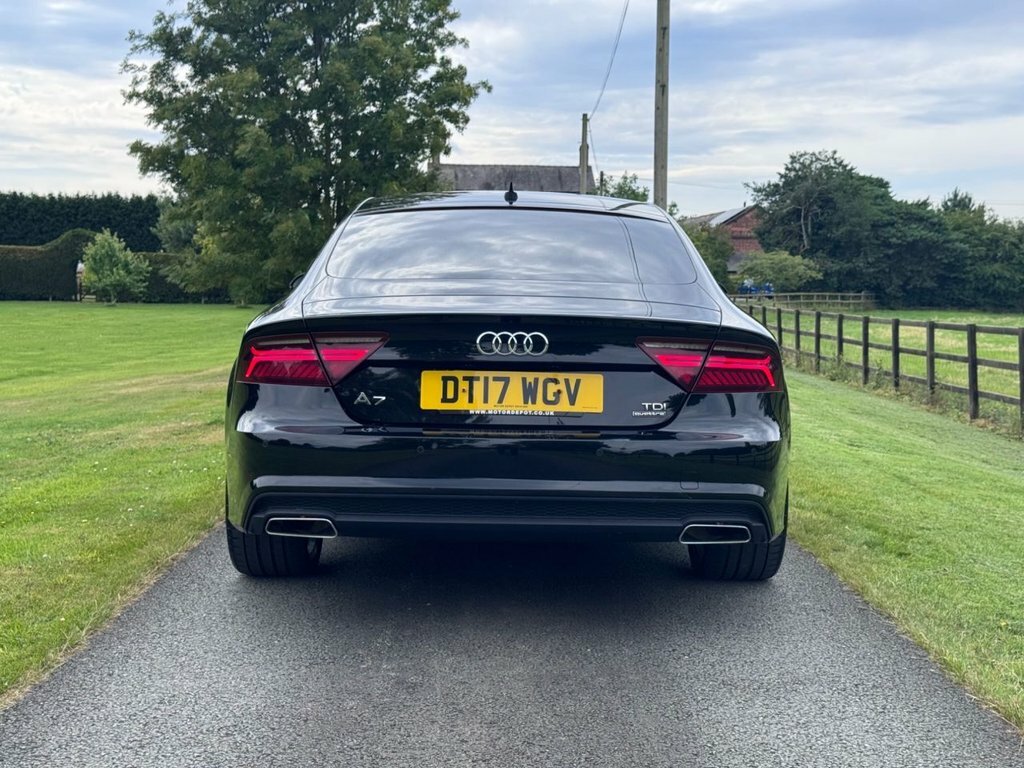 Audi A7 3L Black Edition Black #5