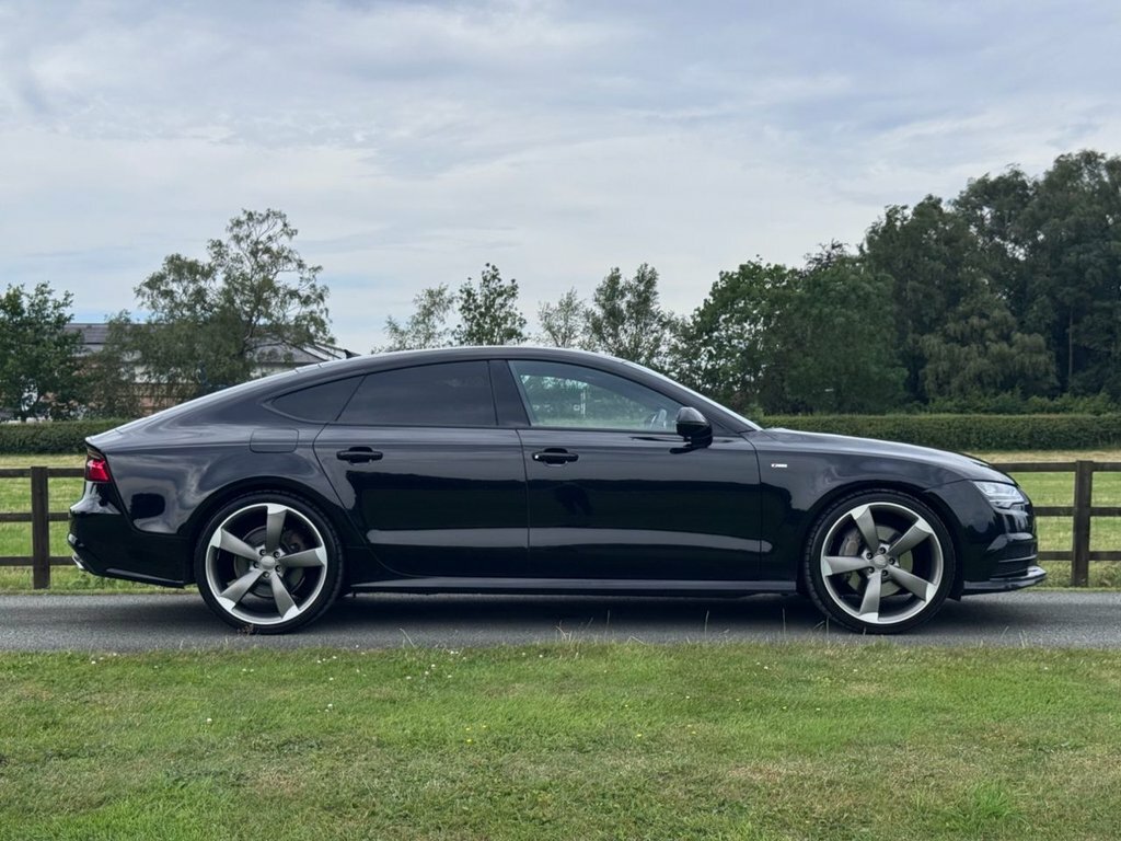 Audi A7 3L Black Edition Black #3