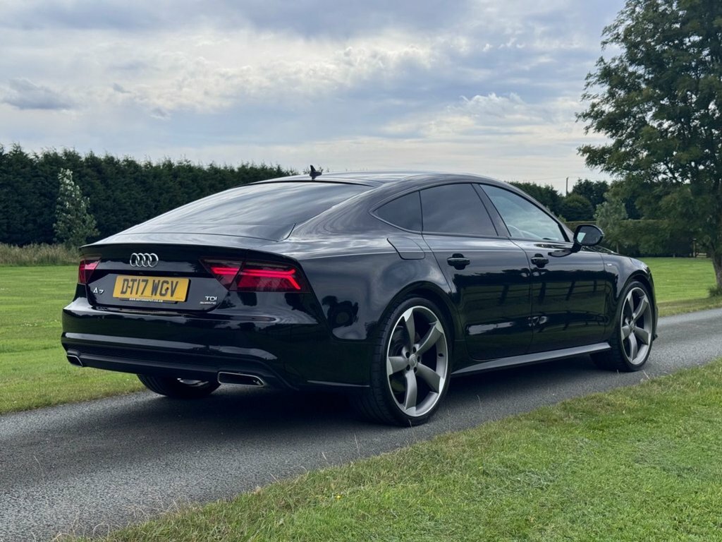 Audi A7 3L Black Edition Black #4