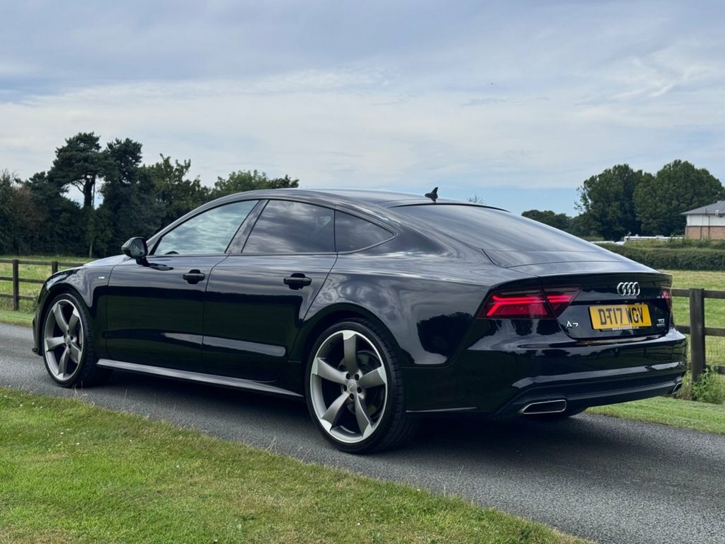 Audi A7 3L Black Edition Black #6