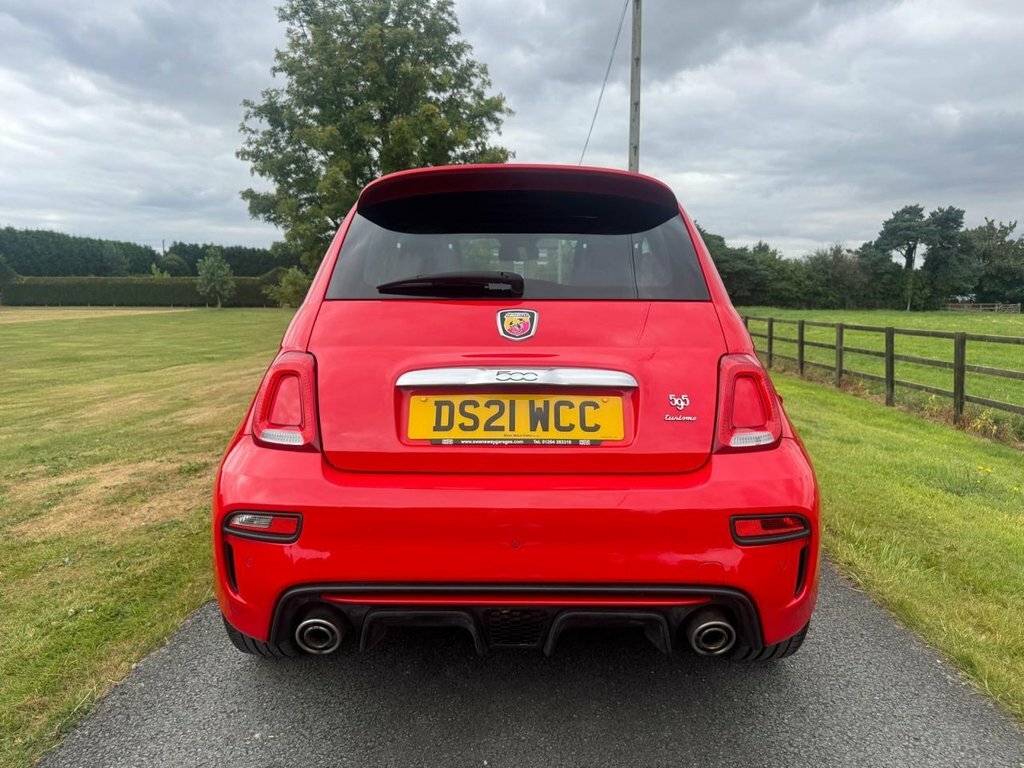 Abarth 595 1.4L Turismo 70Th Red #4