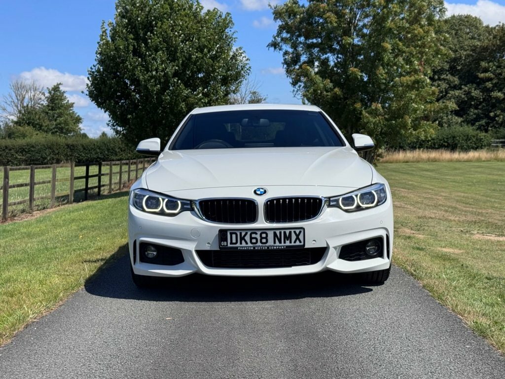 BMW 4 Series Gran Coupe M Sport White #10
