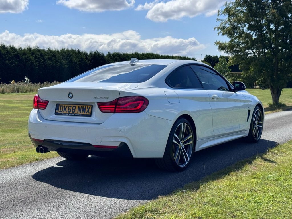 BMW 4 Series Gran Coupe 2L M Sport White #4