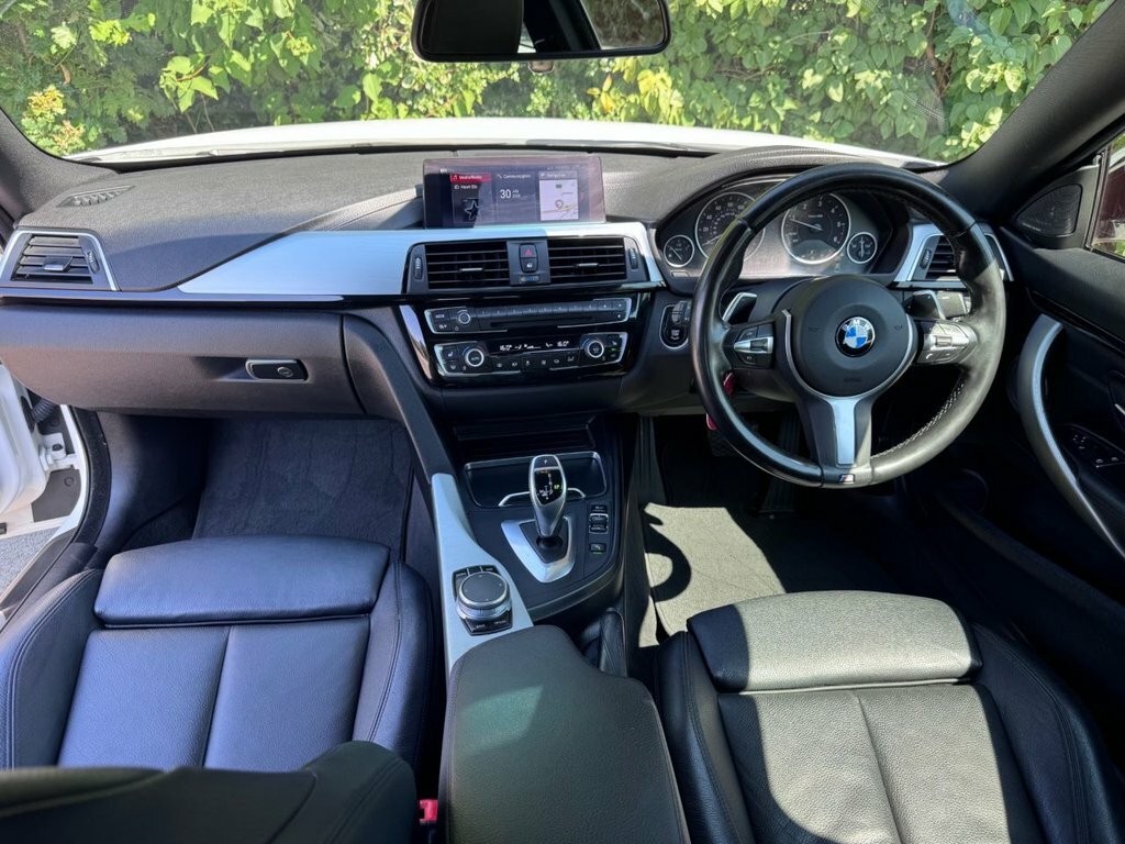 BMW 4 Series Gran Coupe M Sport White #17