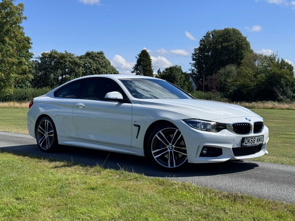 BMW 4 Series Gran Coupe 2L M Sport White #2