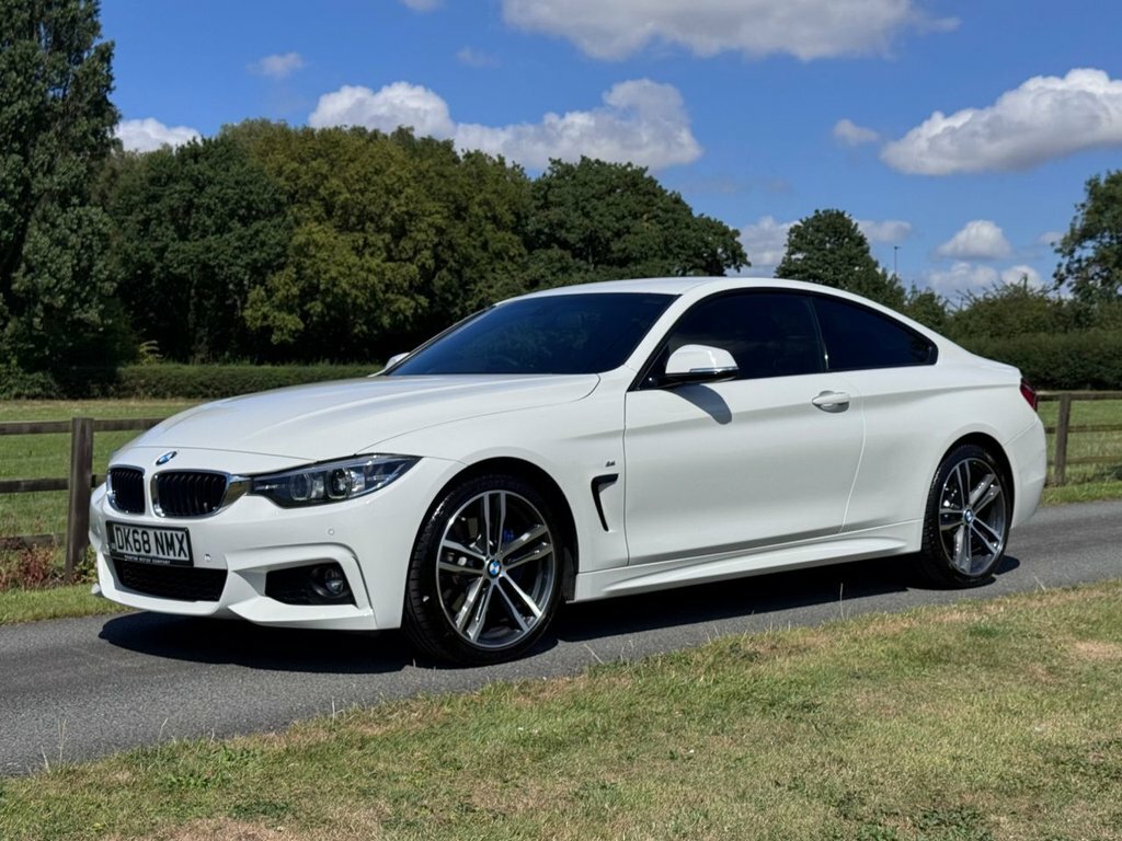 BMW 4 Series Gran Coupe M Sport White #8