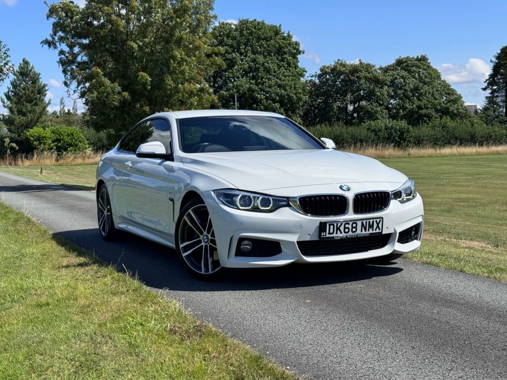 BMW 4 Series Gran Coupe 2L M Sport White