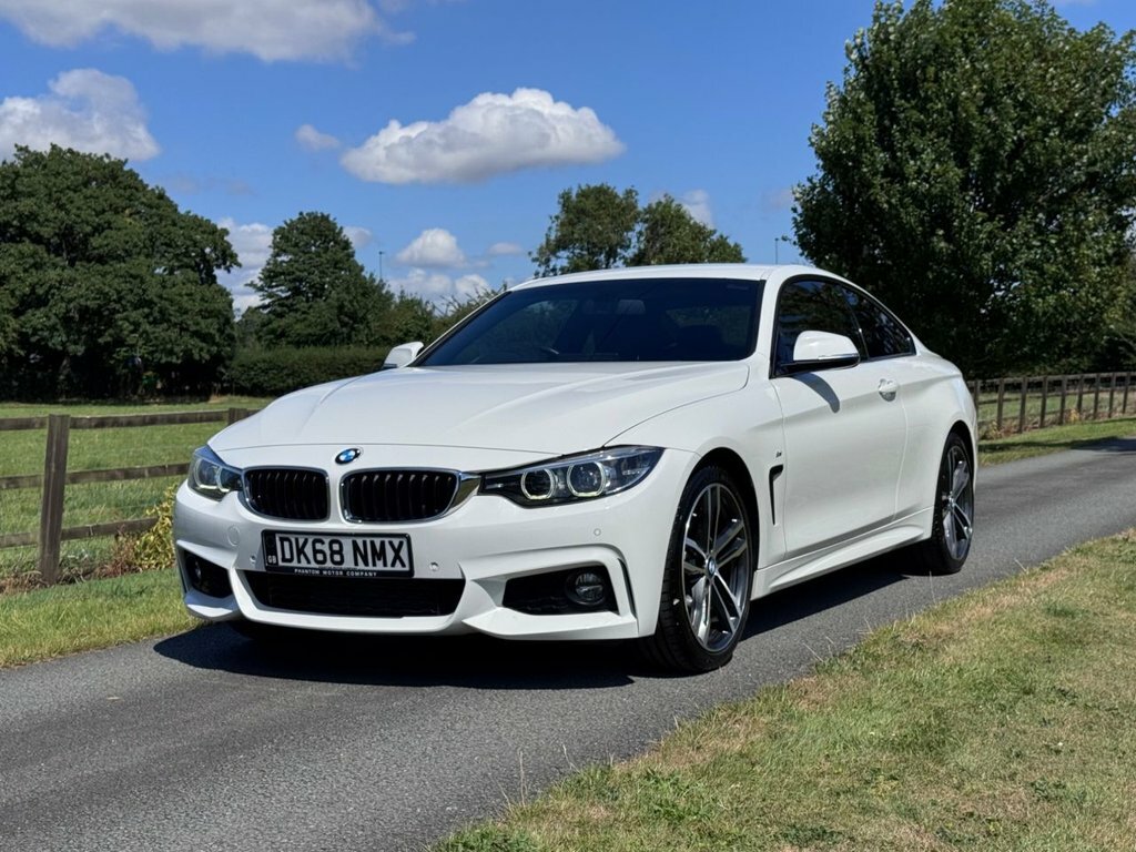 BMW 4 Series Gran Coupe M Sport White #9