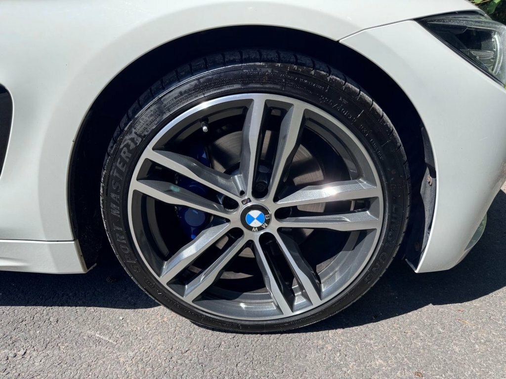BMW 4 Series Gran Coupe M Sport White #14