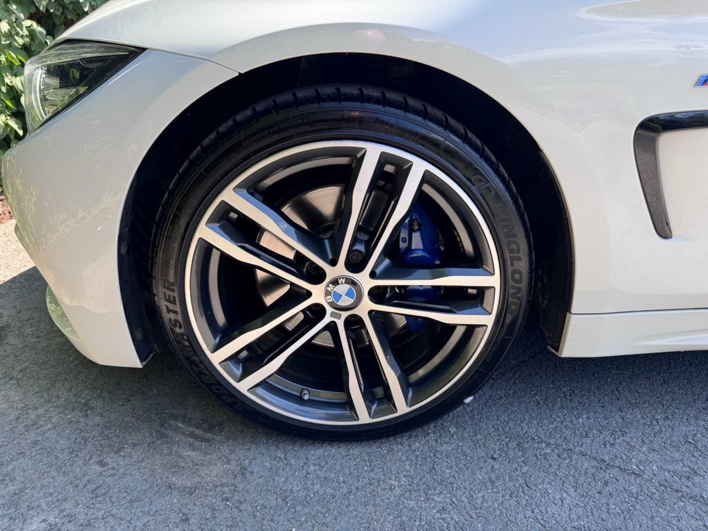 BMW 4 Series Gran Coupe M Sport White #11