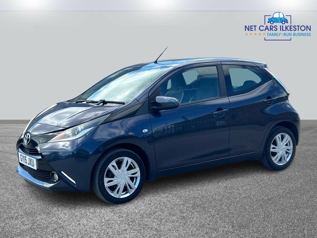 Toyota Aygo 1.0 Vvt-i X-pression X-wave Euro 5 Euro 5 GY15JXU Blue #3