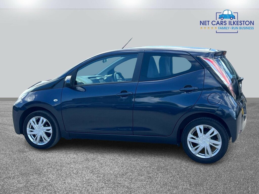 Toyota Aygo 1.0 Vvt-i X-pression X-wave Euro 5 Euro 5 GY15JXU Blue #4
