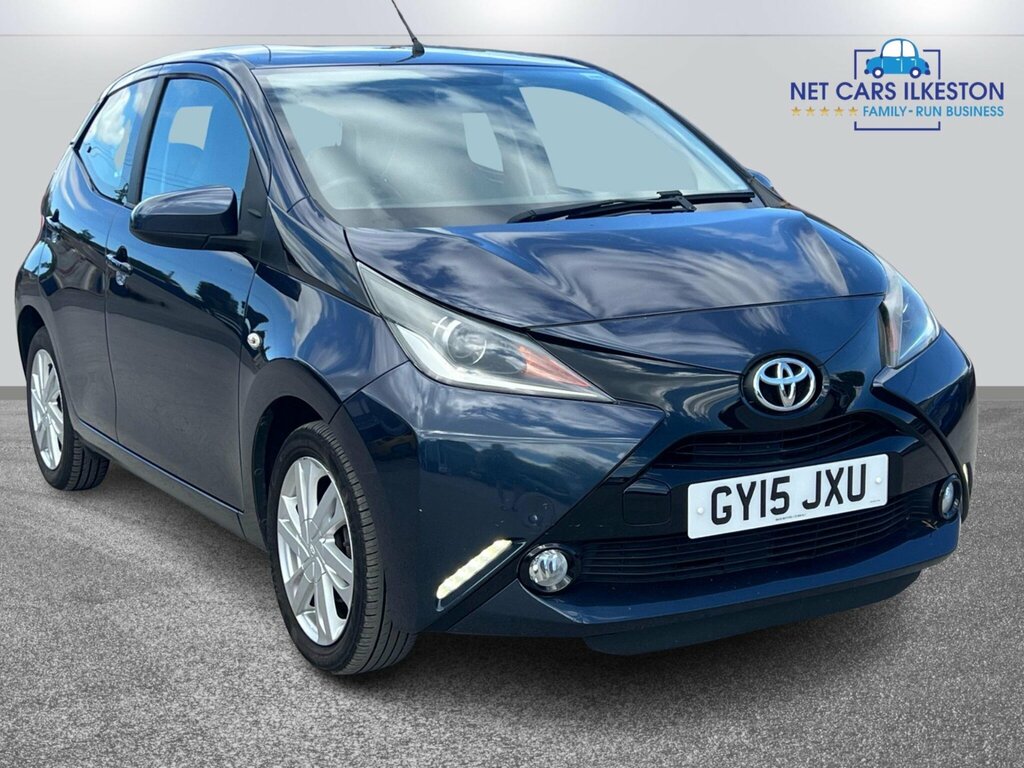 Toyota Aygo 1.0 Vvt-i X-pression X-wave Euro 5 Euro 5 GY15JXU Blue #5