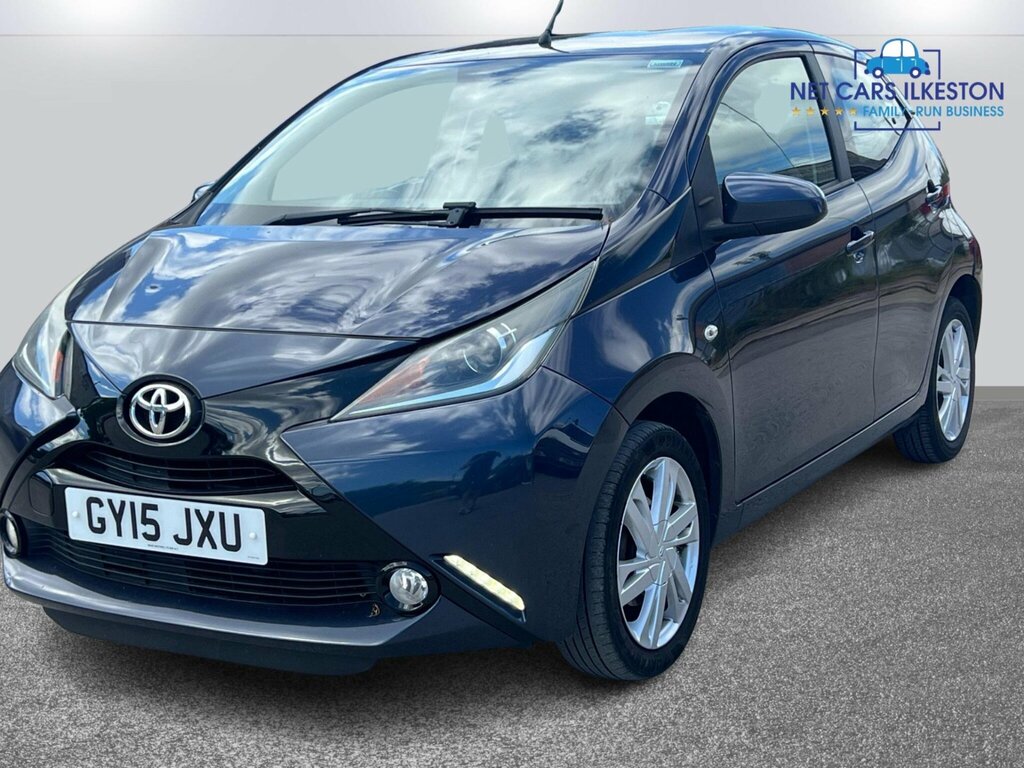 Toyota Aygo 1.0 Vvt-i X-pression X-wave Euro 5 Euro 5 GY15JXU Blue #6
