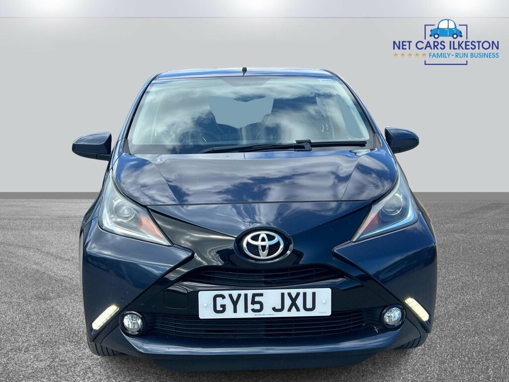 Toyota Aygo 1.0 Vvt-i X-pression X-wave Euro 5 Euro 5 GY15JXU Blue #2