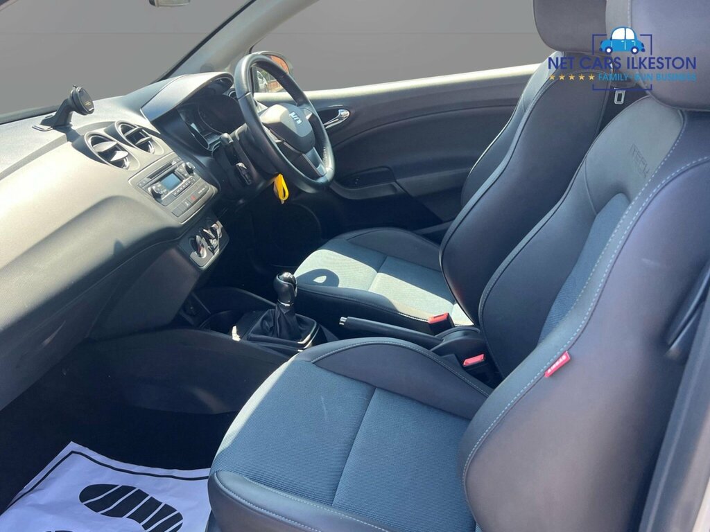 Seat Ibiza 1.2 S White #11