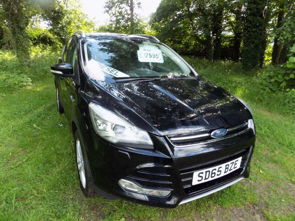 Ford Kuga 2.0 Tdci Titanium X Sport Awd Euro 6 S S DC65EDU Black #5