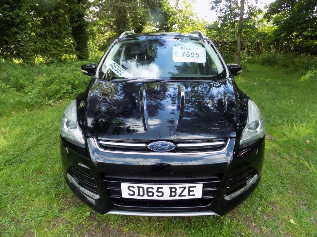 Ford Kuga 2.0 Tdci Titanium X Sport Awd Euro 6 S S DC65EDU Black #2