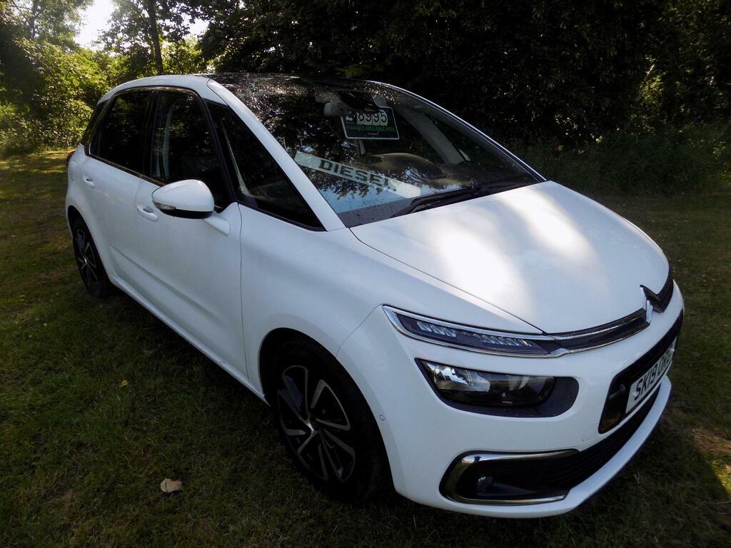 Citroen C4 SpaceTourer 1.5 Bluehdi Flair Euro 6 S S White #2