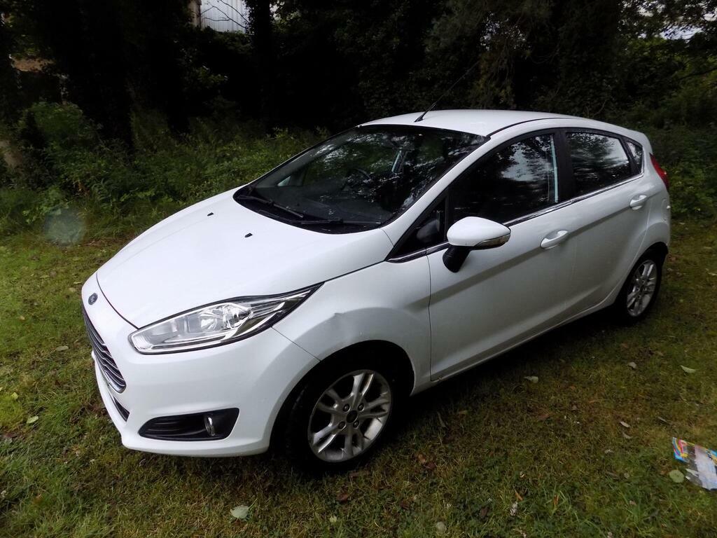 Ford Fiesta 1.5 Tdci Zetec Euro 6 White #5