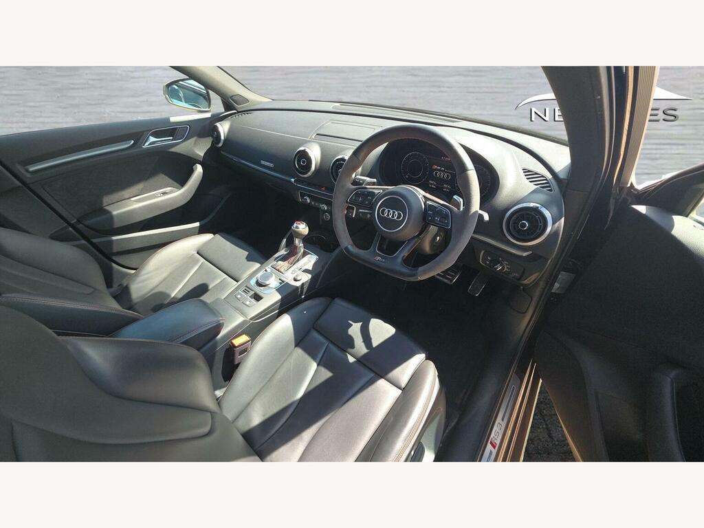 Audi RS3 2.5 Tfsi Saloon S Tronic Quattro Euro 6 Black #9