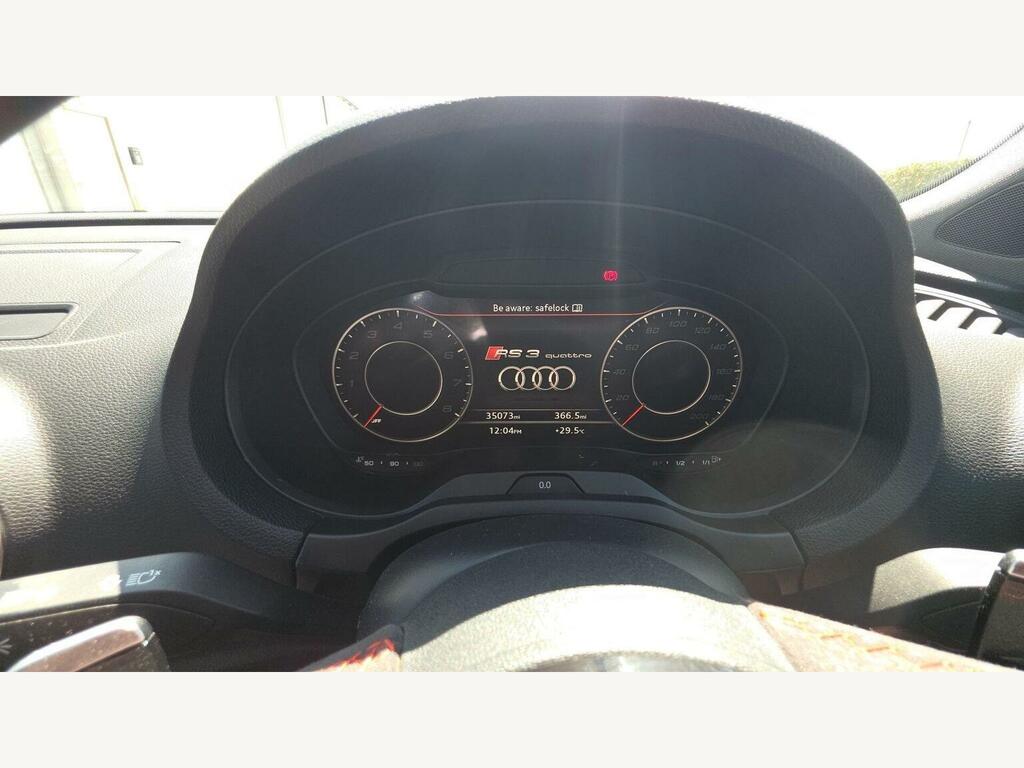 Audi RS3 2.5 Tfsi Saloon S Tronic Quattro Euro 6 Black #22