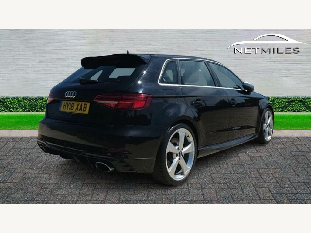 Audi RS3 2.5 Tfsi Saloon S Tronic Quattro Euro 6 Black #7