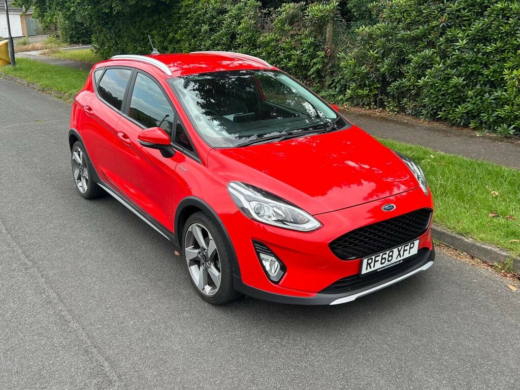 Ford Fiesta Hatchback 1.0T Ecoboost Active 1 Euro 6 Ss RF68XFP Red