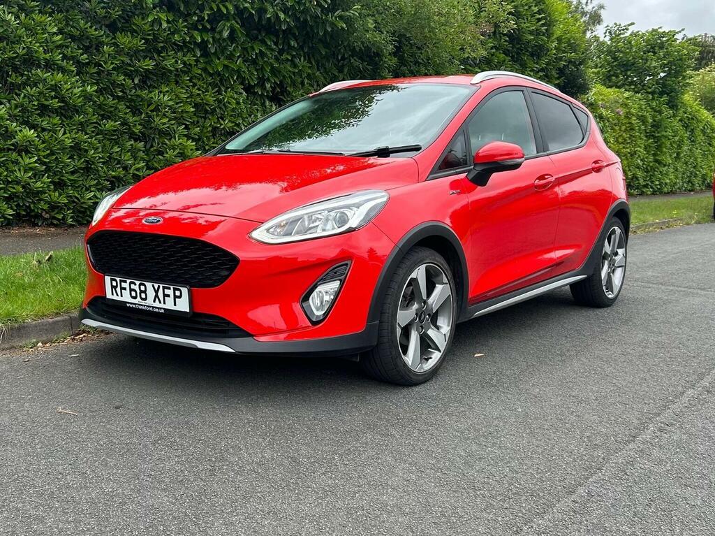 Ford Fiesta Hatchback 1.0T Ecoboost Active 1 Euro 6 Ss RF68XFP Red #5