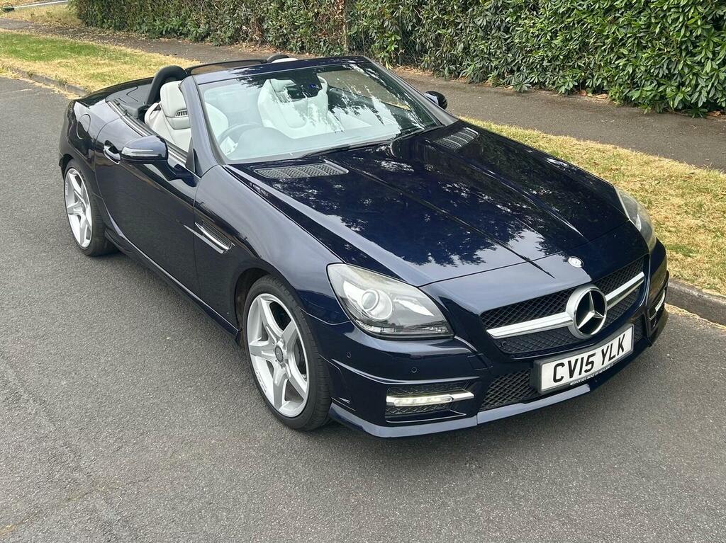 Mercedes-Benz SLK Convertible 1.8 Slk200 Amg Sport Euro 5 Ss Blue