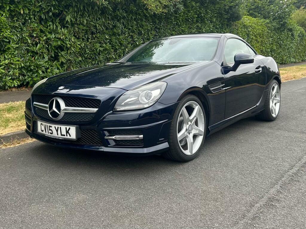 Mercedes-Benz SLK Convertible 1.8 Slk200 Amg Sport Euro 5 Ss Blue #4