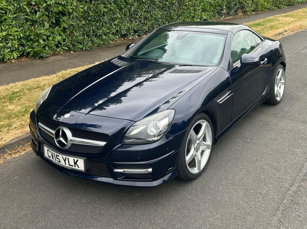 Mercedes-Benz SLK Convertible 1.8 Slk200 Amg Sport Euro 5 Ss Blue #5