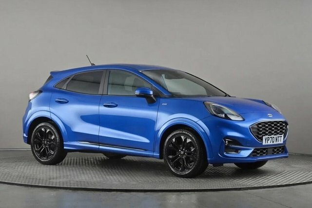 Ford Puma 1.0T Ecoboost Mhev St-line Euro 6 S S Blue
