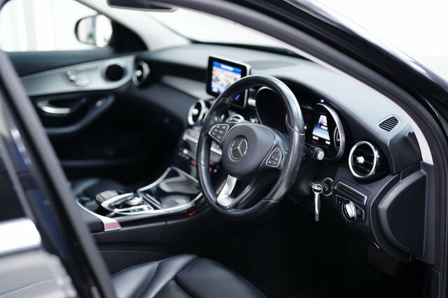 Mercedes-Benz C Class 2.0 C220d Sport Saloon G-tronic Euro 6 Black #4