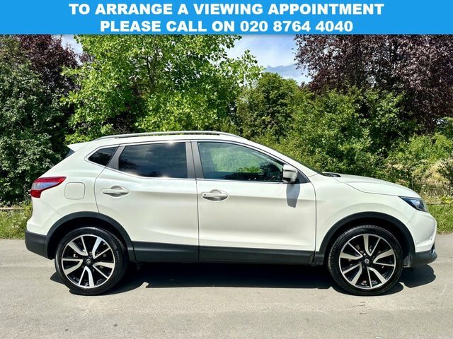 Nissan Qashqai 1.2 Dig-t Tekna Suv Xtron 2Wd Euro 6 S White #3