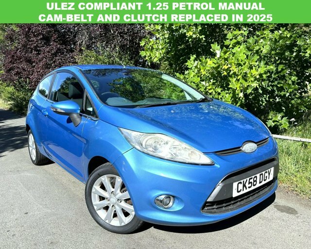 Ford Fiesta 1.25 Zetec Hatchback 133 G Km 8 Blue