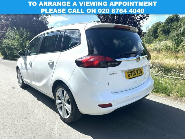Vauxhall Zafira Tourer 1.4I Turbo Sri Nav Mpv Euro 6 1 White #2