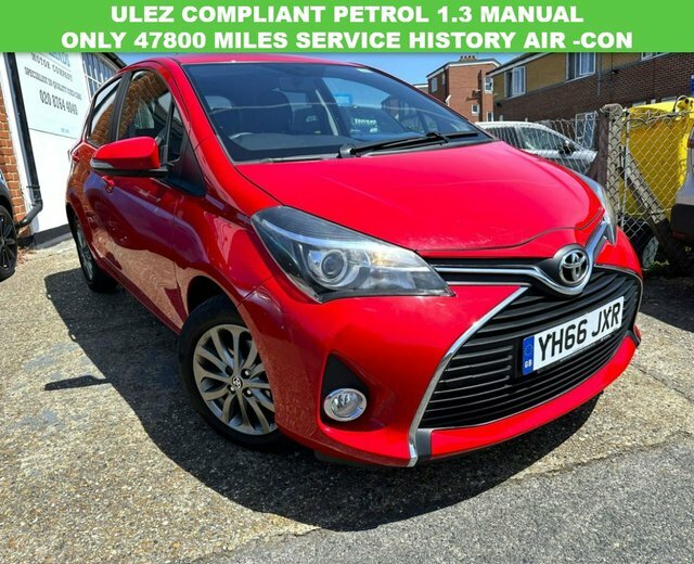 Toyota Yaris 1.33 Dual Vvt-i Icon Hatchback E Red
