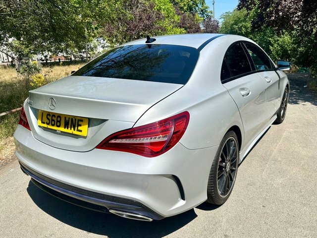 Mercedes-Benz CLA Class 1.6 Cla200 Amg Line Night Edition Coupe LS68WNE Black #6