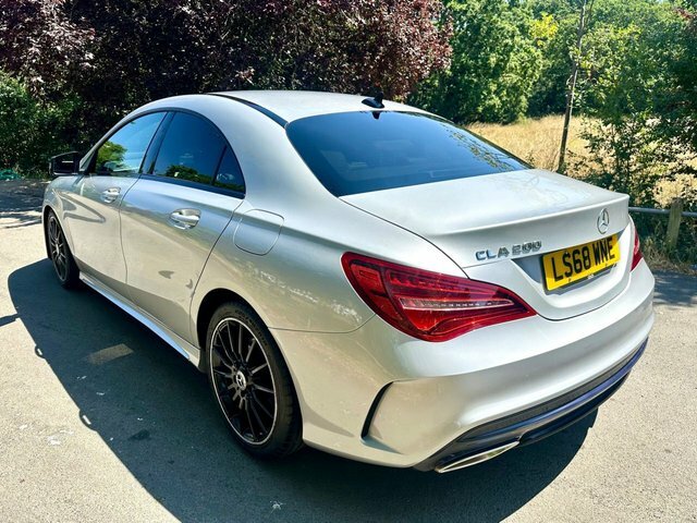 Mercedes-Benz CLA Class 1.6 Cla200 Amg Line Night Edition Coupe LS68WNE Black #3