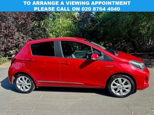 Toyota Yaris 1.5 Vvt-h Excel Hatchback Hybrid E-cvt Red #4