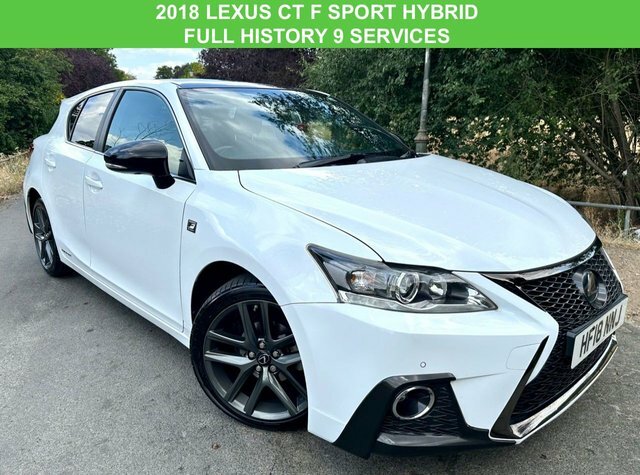 Lexus CT 1.8 200H F Sport Hatchback Hybrid Cvt E White #2