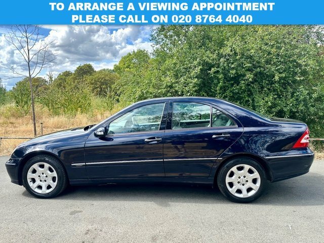 Mercedes-Benz C Class 2.1 C220 Cdi Elegance Se Saloon Blue #4