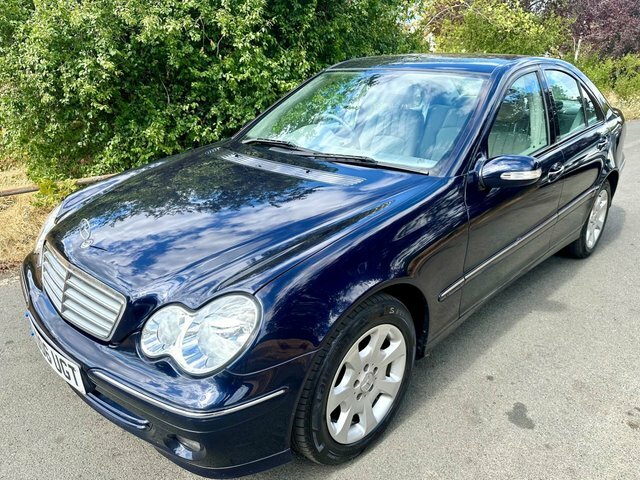 Mercedes-Benz C Class 2.1 C220 Cdi Elegance Se Saloon Blue #5